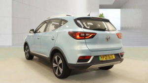 2021 MG MG Zs 44.5kwh Exclusive Auto 5dr in Blue — image 3