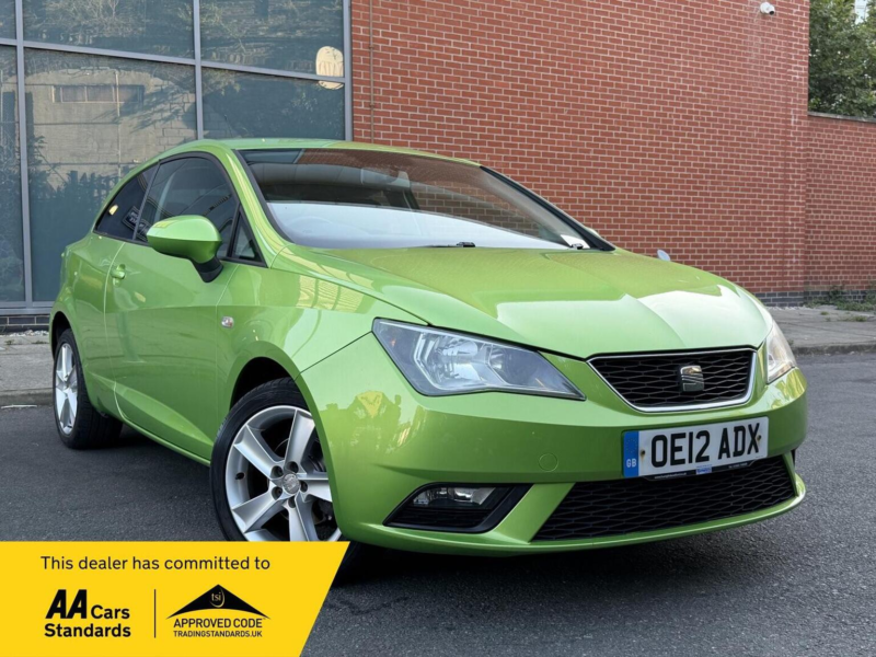 2012 SEAT Ibiza 1.4 Se Sport Coupe Euro 5 3dr in Green — image 1