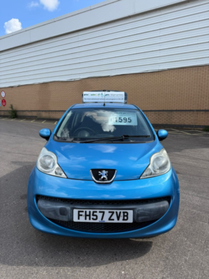 2007 Peugeot 107 1.0 12v Urban in Blue — image 2