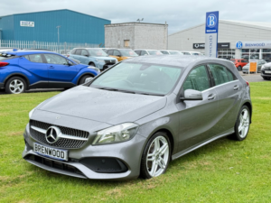 2017 Mercedes-Benz A Class 2.1 A200d Amg Line Hatchback 5dr Diesel Manual Euro 6 (s/s) (136 Ps) in Grey — image 4