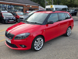 2013 Skoda Fabia 1.4 Tsi Vrs DSG Euro 5 5dr in Red — image 3