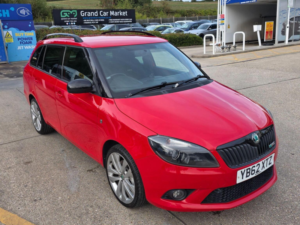 2013 Skoda Fabia 1.4 Tsi Vrs DSG Euro 5 5dr in Red — image 4