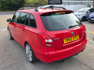 2013 Skoda Fabia 1.4 Tsi Vrs DSG Euro 5 5dr in Red — image 5