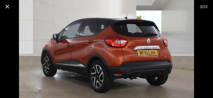 2015 Renault Captur 0.9 Dynamique S Medianav Tce 90 Stop & Start in Orange — image 3