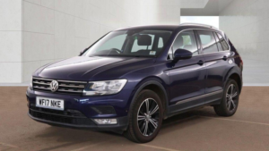 2017 Volkswagen Tiguan 2.0 Tdi Bluemotion Tech Se Navigation 4motion Euro 6 (s/s) 5dr in Blue — image 2