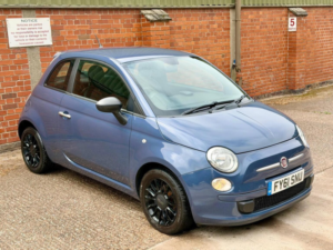 2011 Fiat 500 0.9 Twinair Euro 5 (s/s) 3dr in Blue — image 2