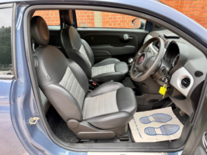 2011 Fiat 500 0.9 Twinair Euro 5 (s/s) 3dr in Blue — image 3