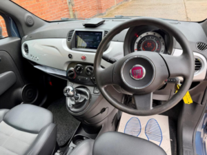 2011 Fiat 500 0.9 Twinair Euro 5 (s/s) 3dr in Blue — image 4