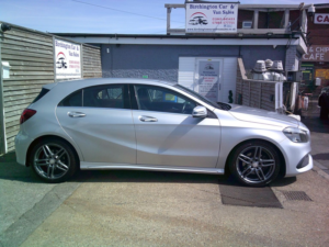 2017 Mercedes-Benz A Class 1.6 A180 Amg Line in Silver — image 2