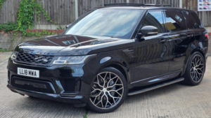 2018 Land Rover Range Rover Sport 2.0 P400e 13.1kwh Autobiography Dynamic Auto 4WD Euro 6 (s/s) 5dr in Black — image 3