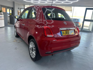 2016 Fiat 500 1.2 Eco Pop Star Euro 6 (s/s) 3dr in Red — image 4