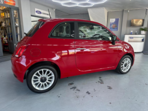 2016 Fiat 500 1.2 Eco Pop Star Euro 6 (s/s) 3dr in Red — image 5