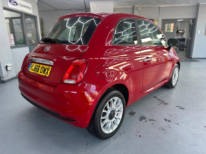 2016 Fiat 500 1.2 Eco Pop Star Euro 6 (s/s) 3dr in Red — image 6