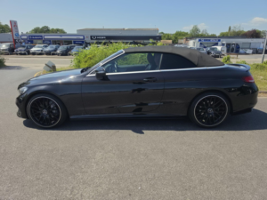 2016 Mercedes-Benz C Class 2.1 C220d Amg Line Cabriolet G-Tronic+ Euro 6 (s/s) 2dr in Black — image 4