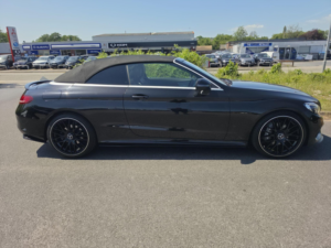 2016 Mercedes-Benz C Class 2.1 C220d Amg Line Cabriolet G-Tronic+ Euro 6 (s/s) 2dr in Black — image 5