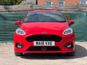 2018 Ford Fiesta 1.0t Ecoboost St-Line Euro 6 (s/s) 3dr in Red — image 2