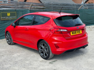 2018 Ford Fiesta 1.0t Ecoboost St-Line Euro 6 (s/s) 3dr in Red — image 4