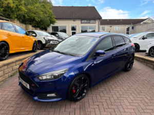 2015 Ford Focus 2.0t Ecoboost St-3 Euro 6 (s/s) 5dr in Blue — image 5