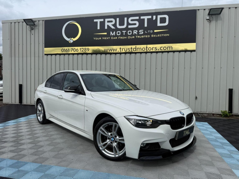 2014 BMW 3 Series 2.0 320d M Sport Xdrive Euro 5 (s/s) 4dr in White — image 1