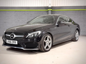 2016 Mercedes-Benz C Class 2.1 C220d Amg Line G-Tronic+ Euro 6 (s/s) 2dr in Black — image 4