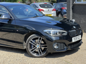 2019 BMW 1 Series 2.0 118d M Sport Shadow Edition 5-Door in Black — image 4