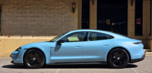 2022 Porsche Taycan Taycan 4x2 4dr in Blue — image 4