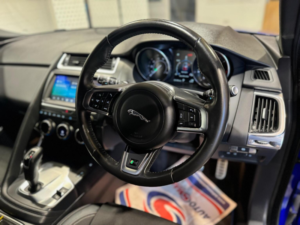 2018 Jaguar E-Pace 2.0 D180 R-Dynamic Auto AWD Euro 6 (s/s) 5dr in Blue — image 3