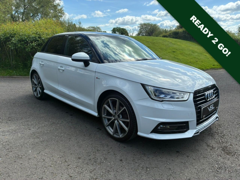 2018 Audi A1 1.4 Tfsi Black Edition Sportback 5dr Petrol Manual Euro 6 (s/s) (nav) (125 Ps) in White — image 1