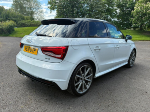 2018 Audi A1 1.4 Tfsi Black Edition Sportback 5dr Petrol Manual Euro 6 (s/s) (nav) (125 Ps) in White — image 4
