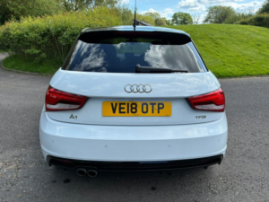2018 Audi A1 1.4 Tfsi Black Edition Sportback 5dr Petrol Manual Euro 6 (s/s) (nav) (125 Ps) in White — image 6