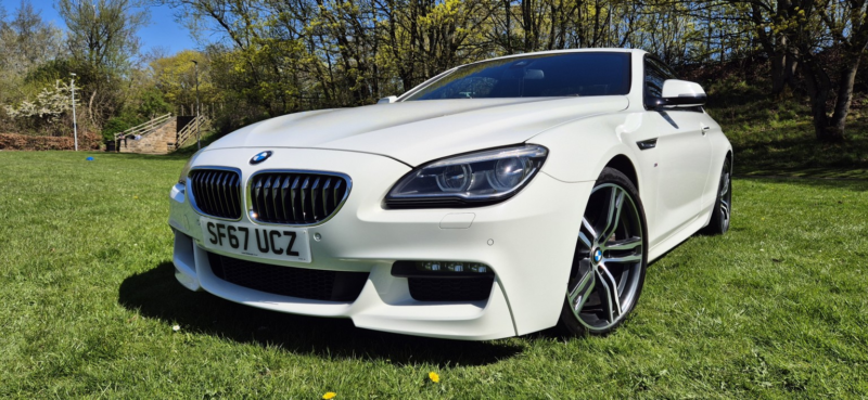 2017 BMW 6 Series 3.0 640d M Sport Coupe in White — image 1