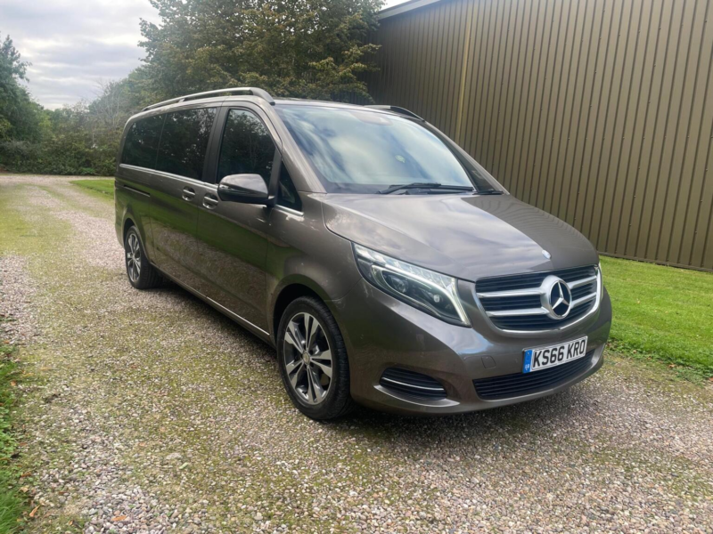 2017 Mercedes-Benz V Class 2.2 V250d Bluetec Sport G-Tronic+ Euro 6 (s/s) 5dr 8 SEAT Xlwb in Bronze — image 1