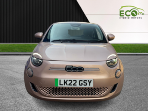 2022 Fiat 500e 42kwh 118hp Electric Icon in Gold — image 4
