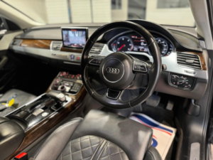2014 Audi A8 3.0 Tdi V6 Sport Executive Tiptronic Quattro Euro 6 (s/s) 4dr in Black — image 2