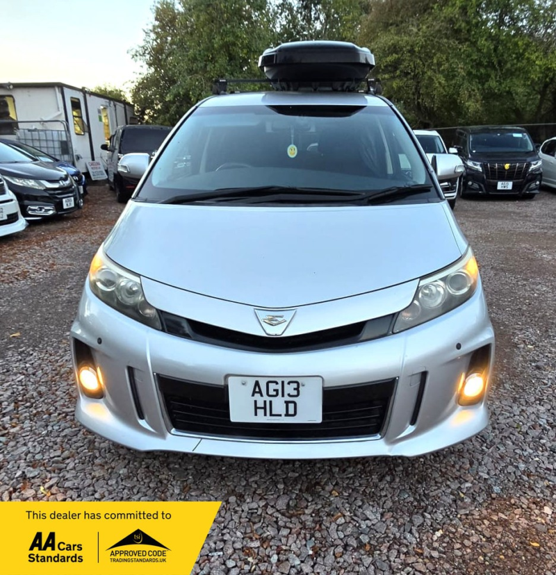 2013 Toyota Estima 2.4l-Petrol-Ulez/caz Pass-Free 24months Gold Warranty & 12months Aa Breakdown Cover in Silver — image 1