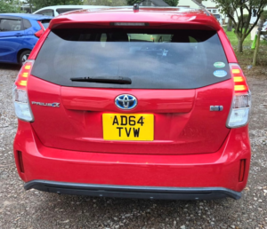 2014 Toyota Prius+ 1.8l Hybrid - Panoramic Dual Sunroof - 7 Seater-Ulez/caz Pass-Free 15months Gold Warranty & 12months Aa Breakdown Cover in Red — image 6