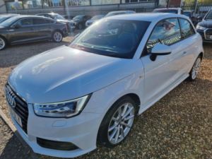 2016 Audi A1 1.6 Tdi S Line S Tronic Euro 6 (s/s) 3dr in White — image 3