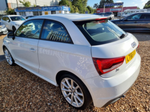 2016 Audi A1 1.6 Tdi S Line S Tronic Euro 6 (s/s) 3dr in White — image 5