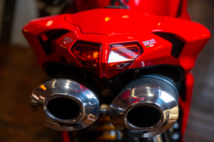 2009 Ducati 1198s *large Bore Termignoni Exhaust* in Red — image 4