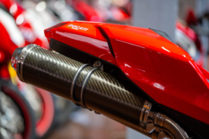 2009 Ducati 1198s *large Bore Termignoni Exhaust* in Red — image 6