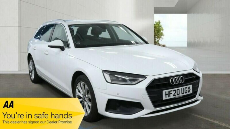 2020 Audi A4 Avant 2.0 Tdi 30 Technik S Tronic Euro 6 (s/s) 5dr in White — image 1
