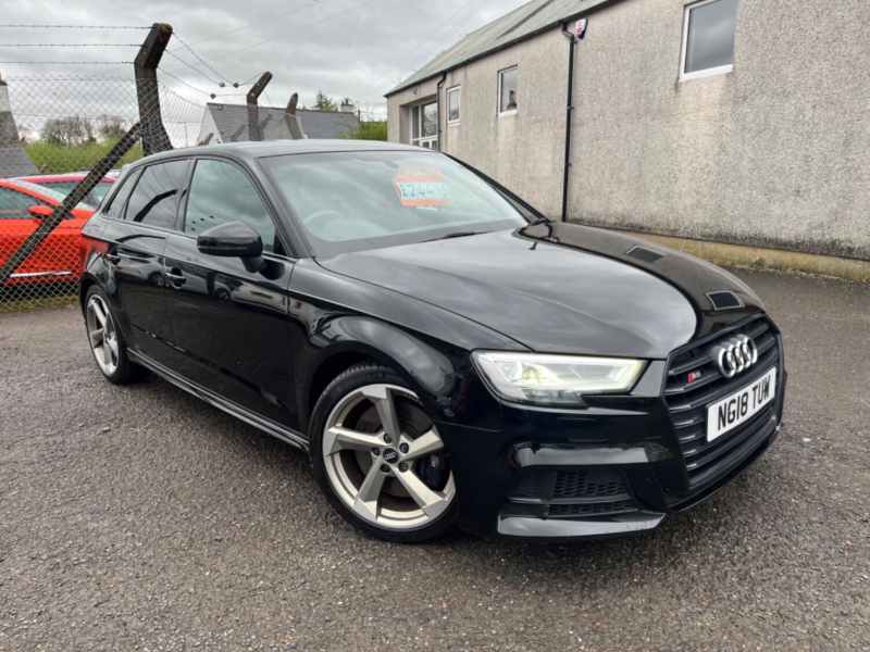 2018 Audi S3 2.0 Tfsi Black Edition in Black — image 1