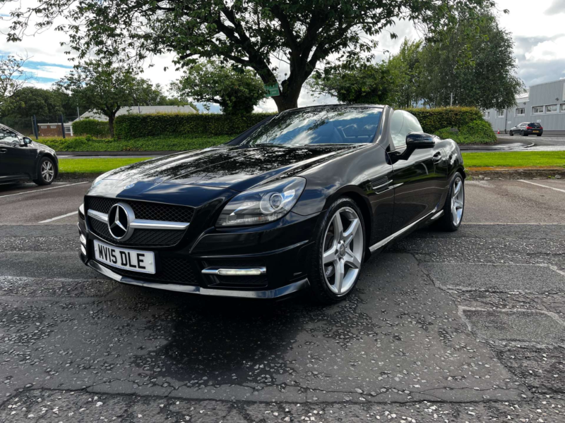 2015 Mercedes-Benz Slk 2.1 Slk 250 Amg Sport Cdi Blueefficiency Auto 2dr in Black — image 1