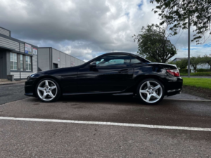 2015 Mercedes-Benz Slk 2.1 Slk 250 Amg Sport Cdi Blueefficiency Auto 2dr in Black — image 2