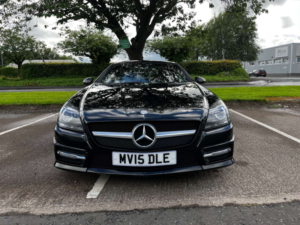 2015 Mercedes-Benz Slk 2.1 Slk 250 Amg Sport Cdi Blueefficiency Auto 2dr in Black — image 3
