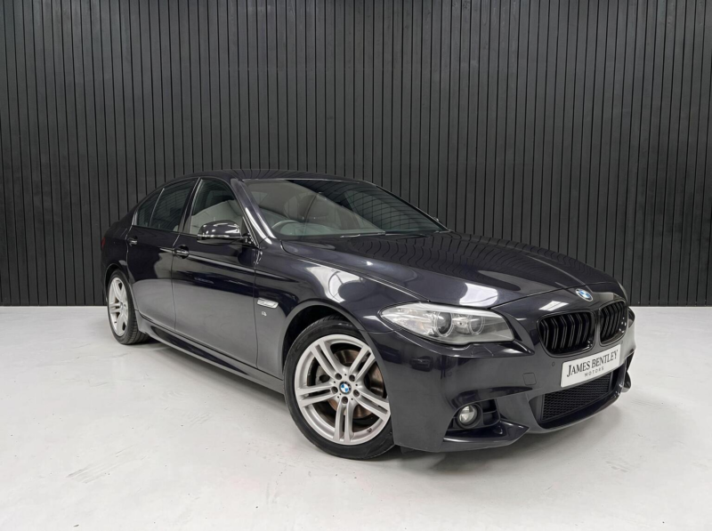 2014 BMW 5 Series 2.0 520d M Sport Auto Euro 6 (s/s) 4dr in Black — image 1