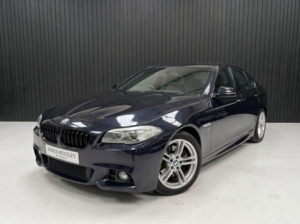 2014 BMW 5 Series 2.0 520d M Sport Auto Euro 6 (s/s) 4dr in Black — image 3