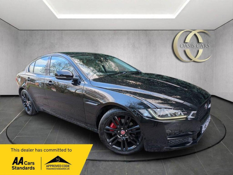 2017 Jaguar Xe 2.0i Portfolio Auto Euro 6 (s/s) 4dr in Black — image 1
