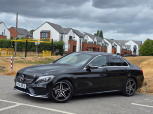 2015 Mercedes-Benz C Class 2.1 C220 Bluetec Amg Line Saloon 4dr Diesel G-Tronic+ Euro 6 (s/s) (170 Ps) in Black — image 3