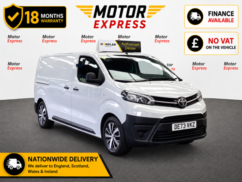 2023 Toyota Proace 1.5 D Icon in White — image 1